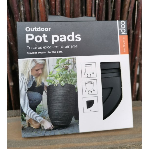 Krukkefdder Capi sort, pakke med 4 stk.