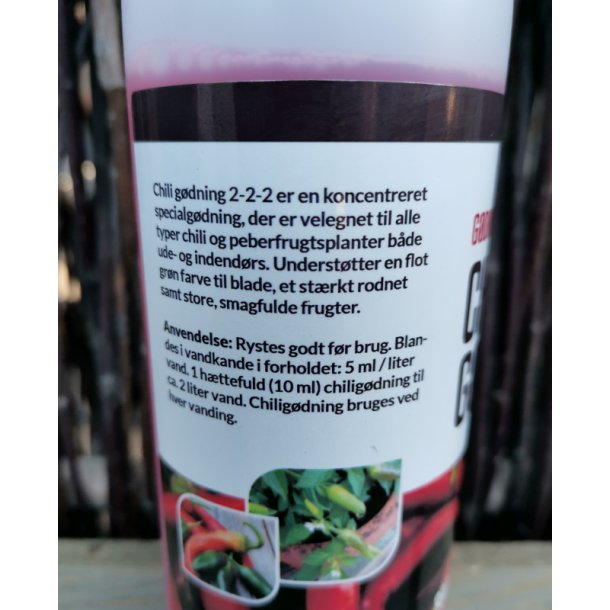 Flydende Chili g�dning 300 ml.