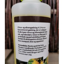 Flydende Citrus og Oliven gdning, 300 ml