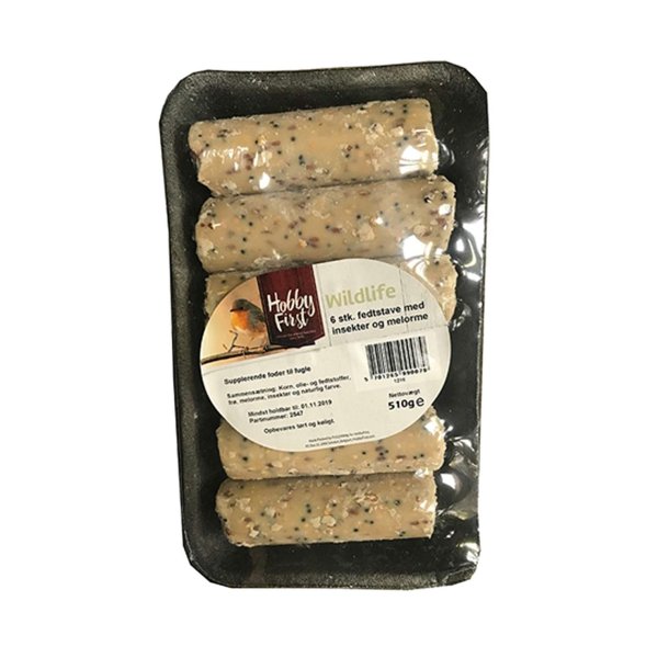 Fedtstave med Insekter og Melorme