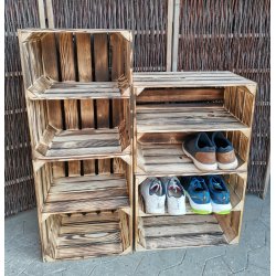 Nye blekasser m/hylde Tvrs, flammet