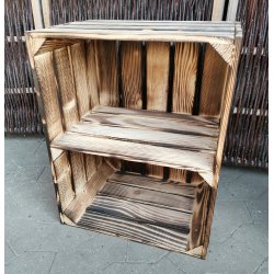 Nye blekasser m/hylde Tvrs, flammet