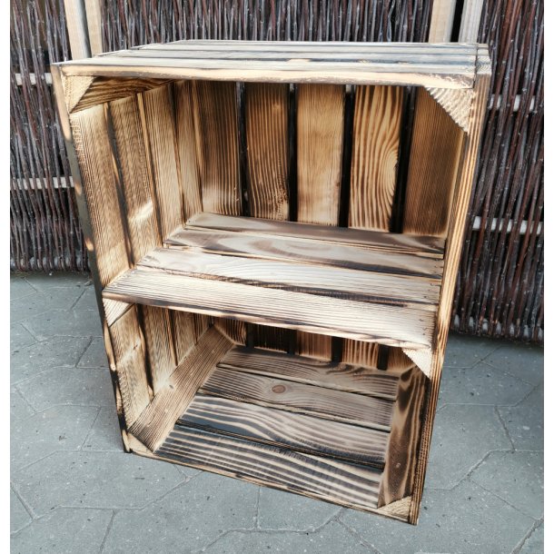 Nye blekasser m/hylde Tvrs, flammet