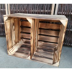 Nye blekasser m/hylde Tvrs, flammet