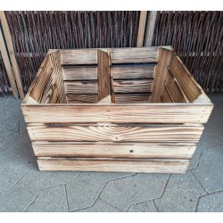 Nye blekasser m/hylde Tvrs, flammet