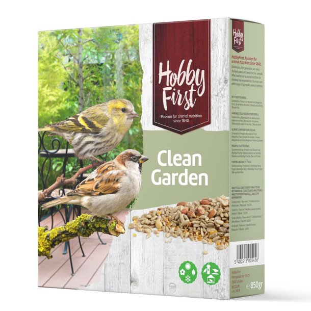 Vildtfugleblanding Clean Garden 850 gr.