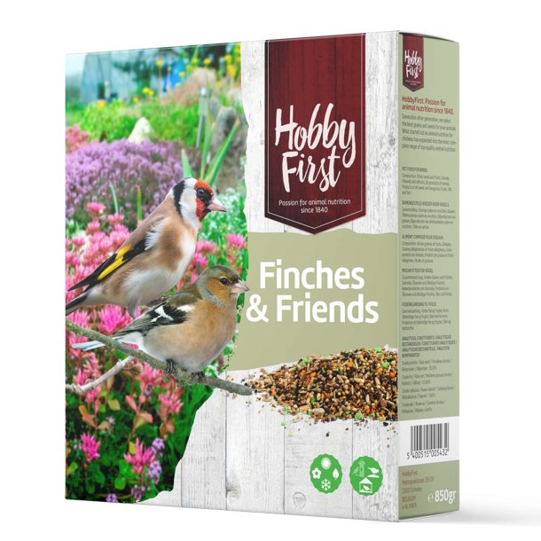 Vildtfugleblanding Finches &amp; Friends 850 gr.