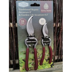 Kent &amp; Stowe havesakse, st med 2 str.