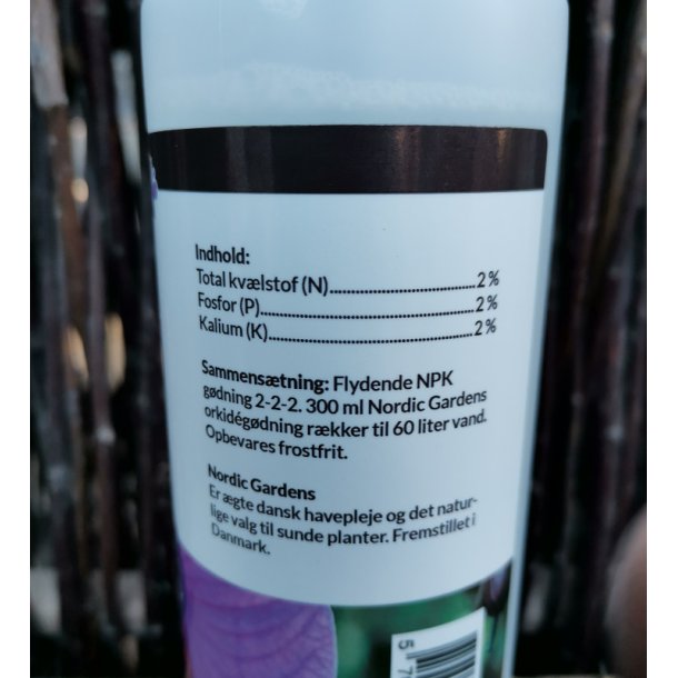 Flydende orkid� g�dning 300 ml.