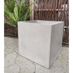 Posito firkantet letbeton krukke*