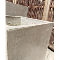 Posito firkantet letbeton krukke*