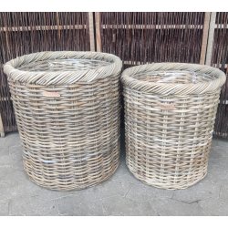 Estelle, Gr rattan kurv.