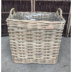 Florent, Firkantet Gr rattan kurv.