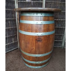 Stbord med lasergraveret bordplade 78 cm