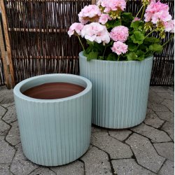 Lav Wilma krukke, mintgrn*