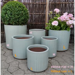 Hj Wilma krukke, mintgrn*