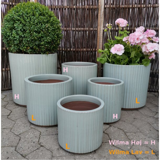 Hj Wilma krukke, mintgrn*