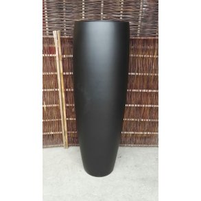 Cao krukke 150 cm, Sort  Polystone*