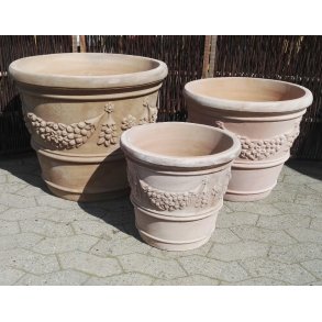 Chokoterracotta med ranke(*)