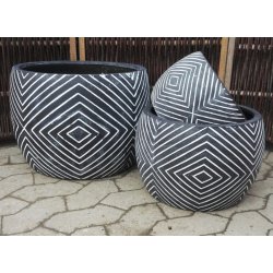 Congo polystone Krukke*