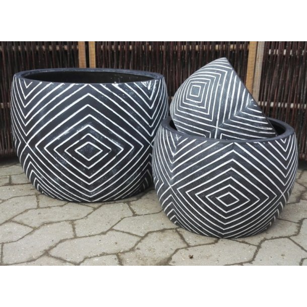 Congo polystone Krukke*
