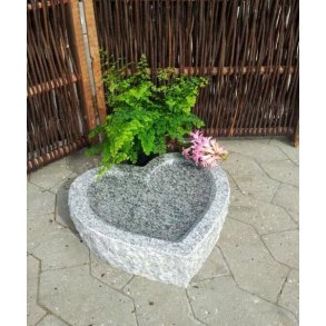 Hjerteformet Fuglebad