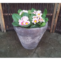 Lucienne potte, Antik grbrun*