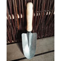 Planteske med bivoksbehandlet trskaft