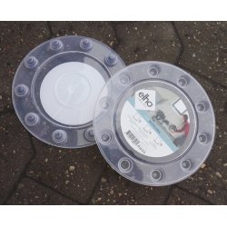 Plastfundament, rundt