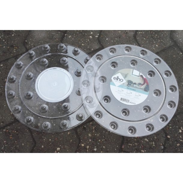 Plastfundament, rundt