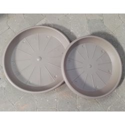 Plastunderfad "Taupe"