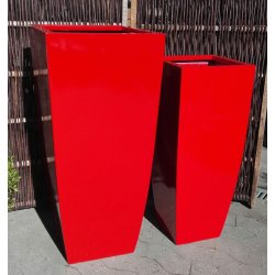 Rd Slank Polystone Krukke*