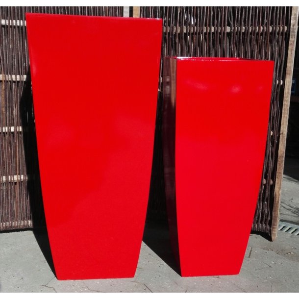 Rd Slank Polystone Krukke*