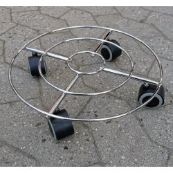 Rund Trolley, Blank 30 cm