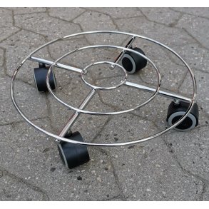 Rund Trolley, Blank 30 cm