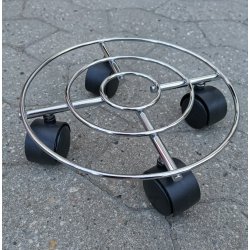 Rund Trolley, Blank 23 cm