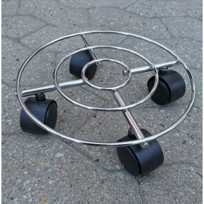 Rund Trolley, Blank 23 cm