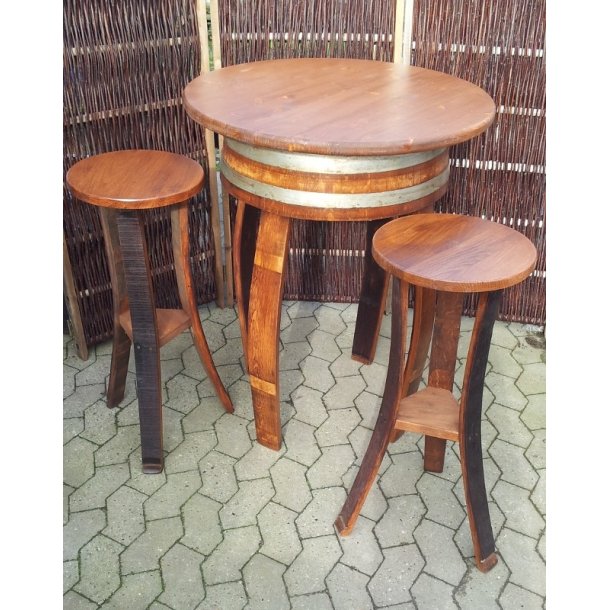 Stbord, 4-benet med bordplade 78 cm