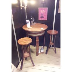 Stbord, 4-benet med bordplade 78 cm