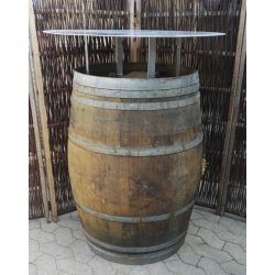 Stbord af vintnde, m. galvaniseret bordplade.