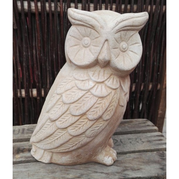 Ugler, chokoterracotta (*)