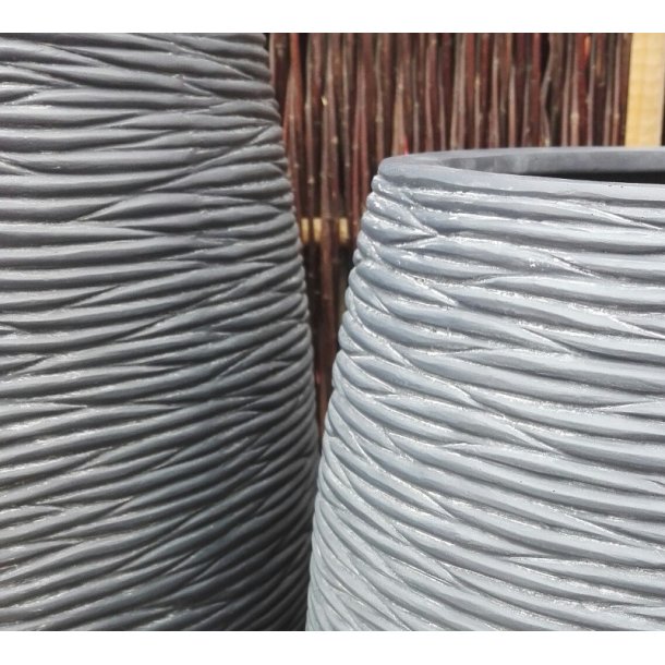 Winston, Black Wash polystone Krukke*