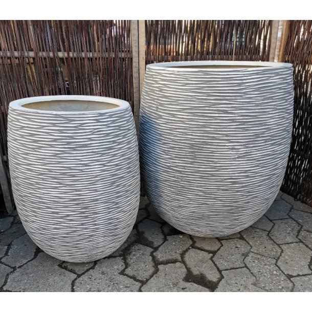 Winston, Grey Wash polystone Krukke*