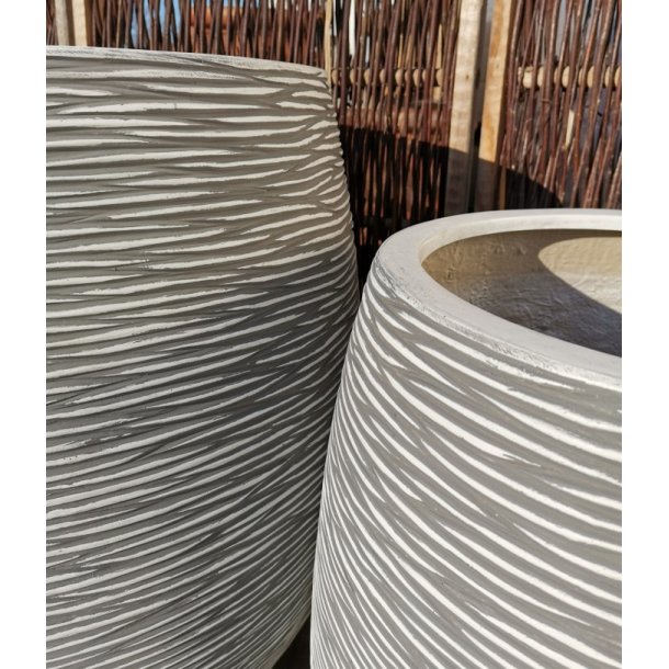 Winston, Grey Wash polystone Krukke*