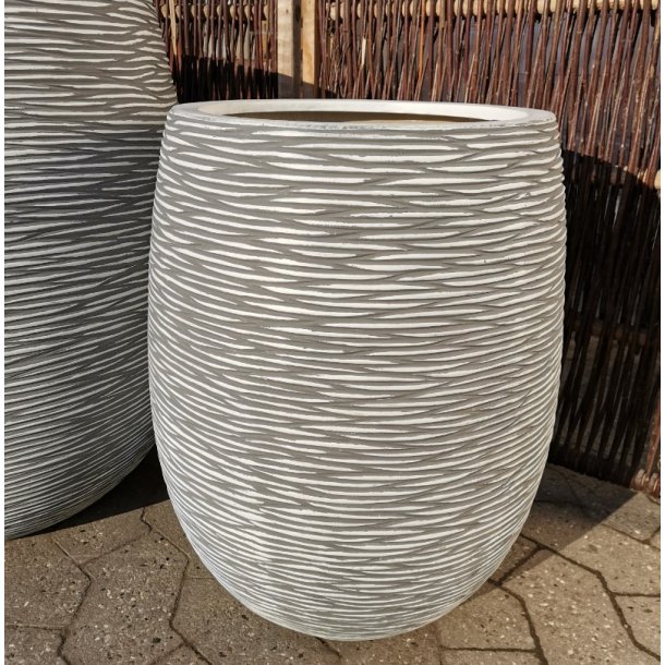 Winston, Grey Wash polystone Krukke*